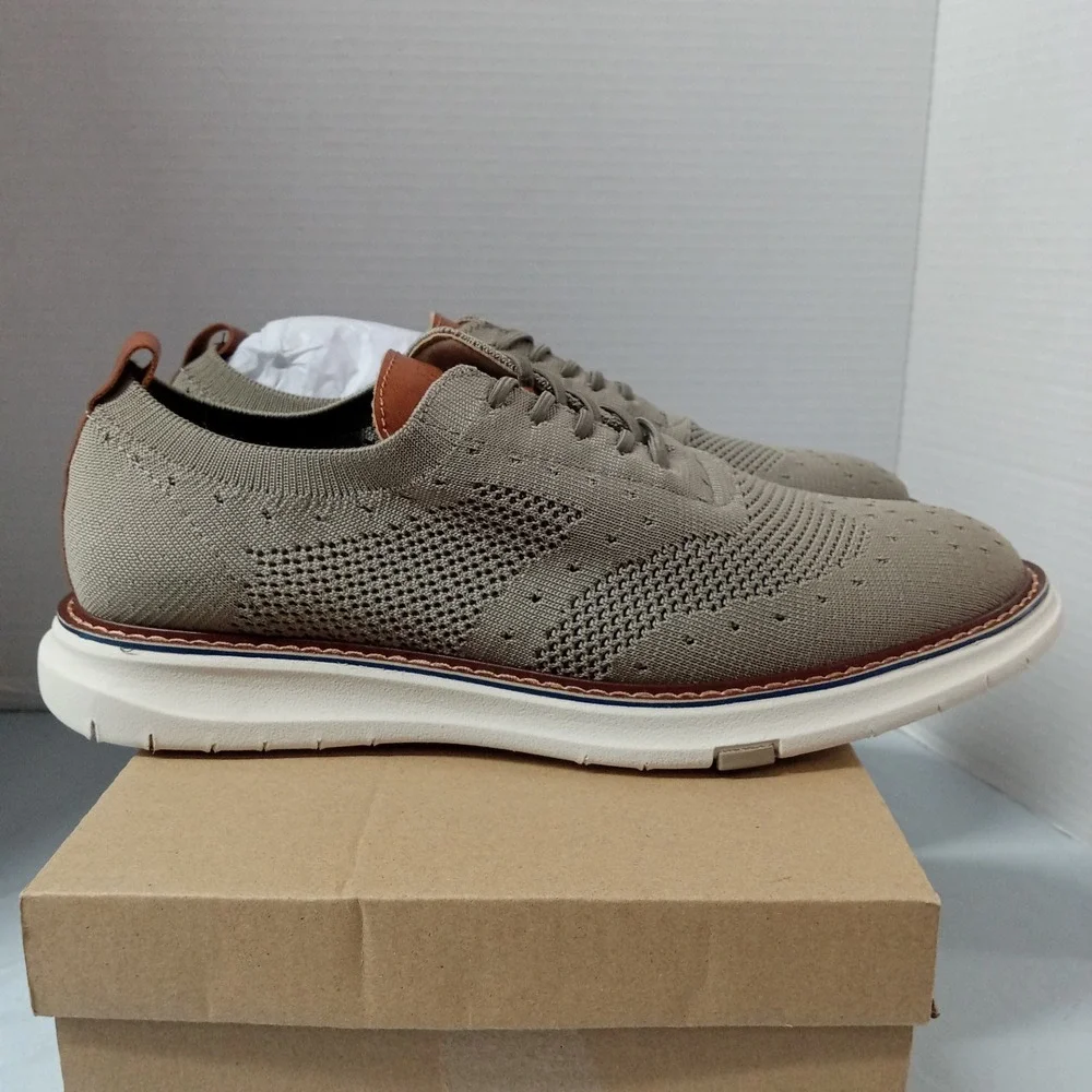 Madden‎ MTRIPP Knit Men's Shoes Featuring Breathable Taupe Upper Size 8